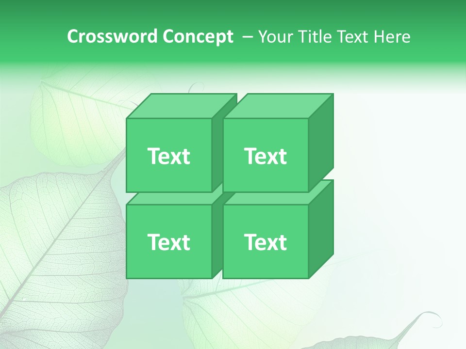 Green Border Design PowerPoint Template