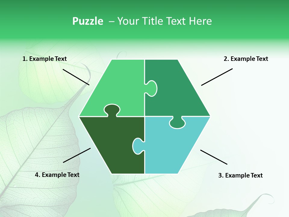 Green Border Design PowerPoint Template