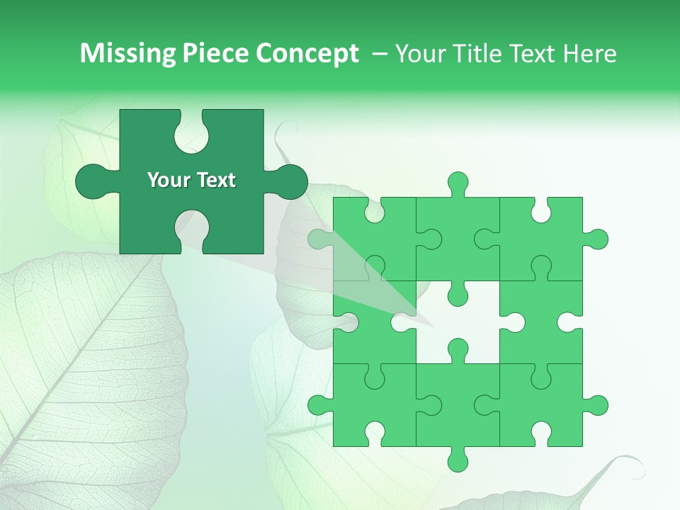 Green Border Design PowerPoint Template