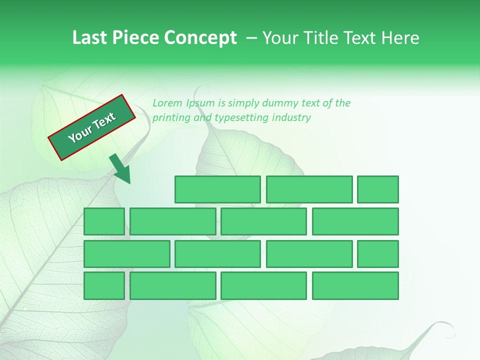 Green Border Design PowerPoint Template