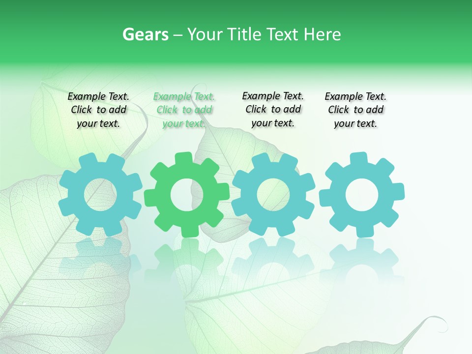Green Border Design PowerPoint Template