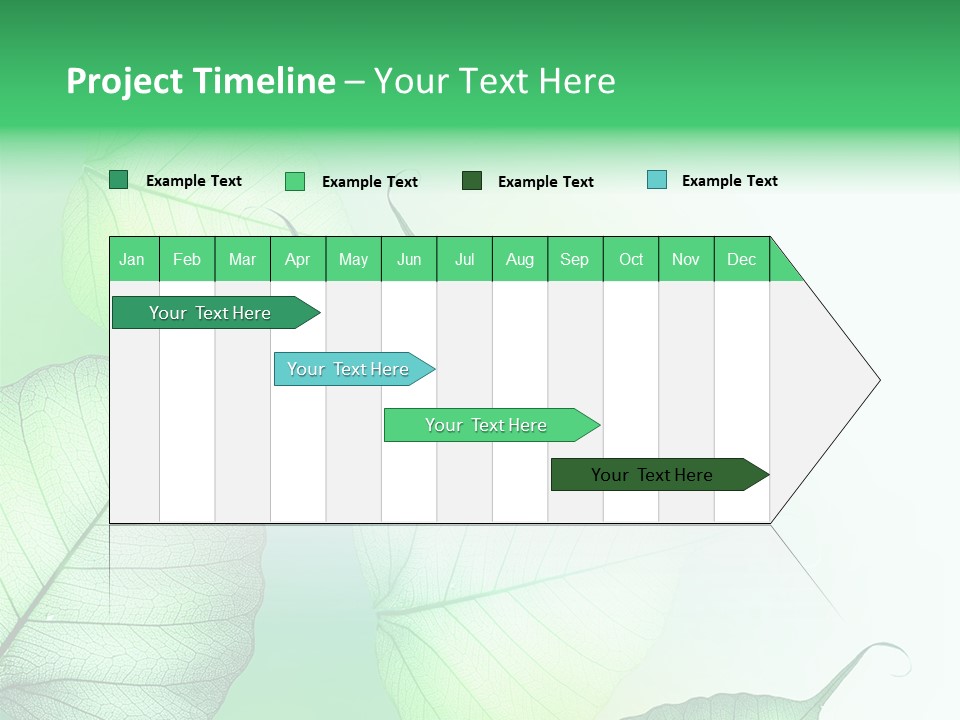 Green Border Design PowerPoint Template
