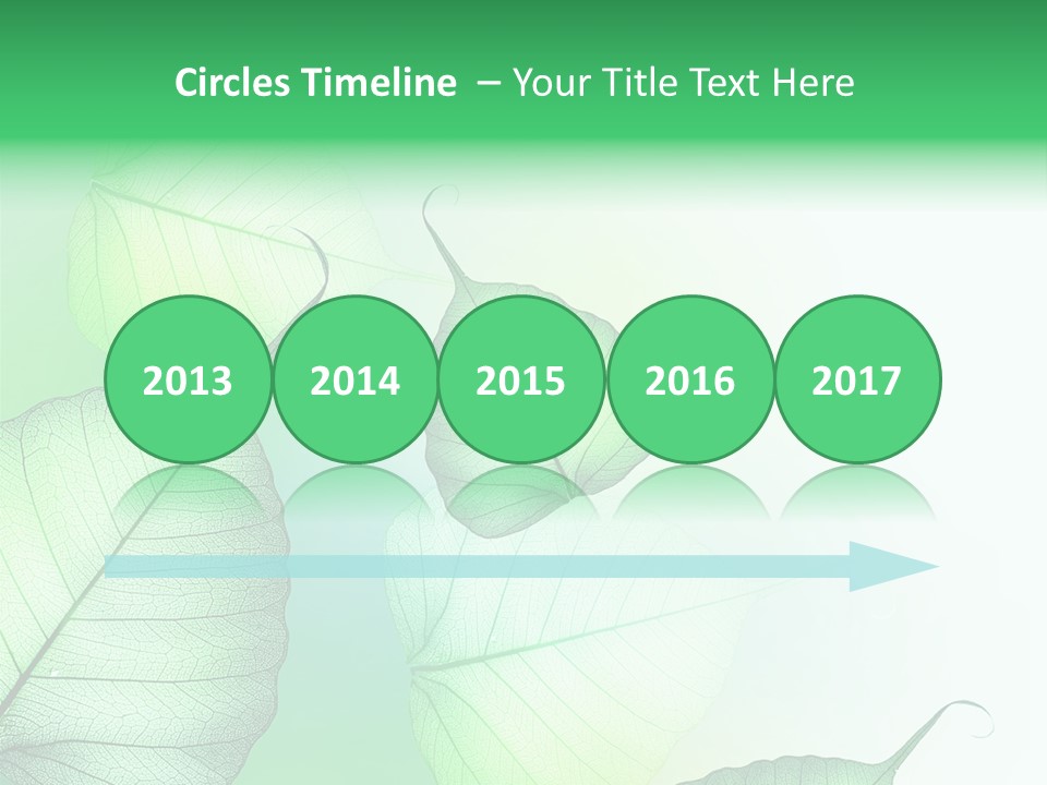 Green Border Design PowerPoint Template