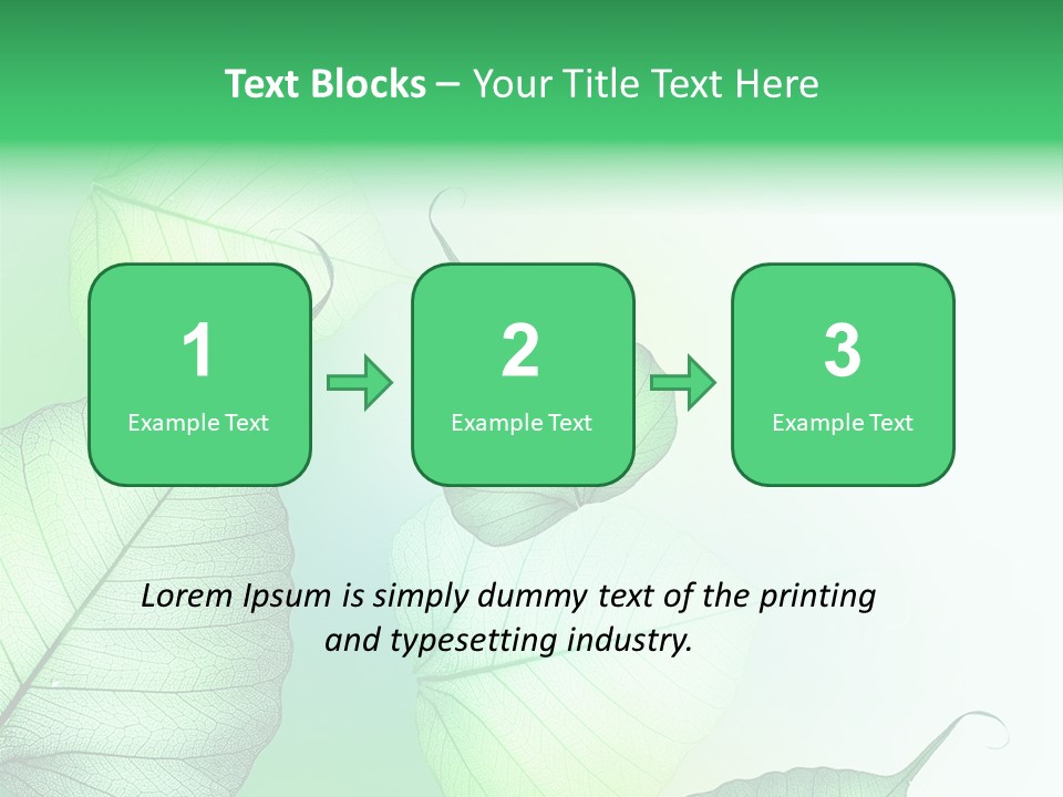 Green Border Design PowerPoint Template