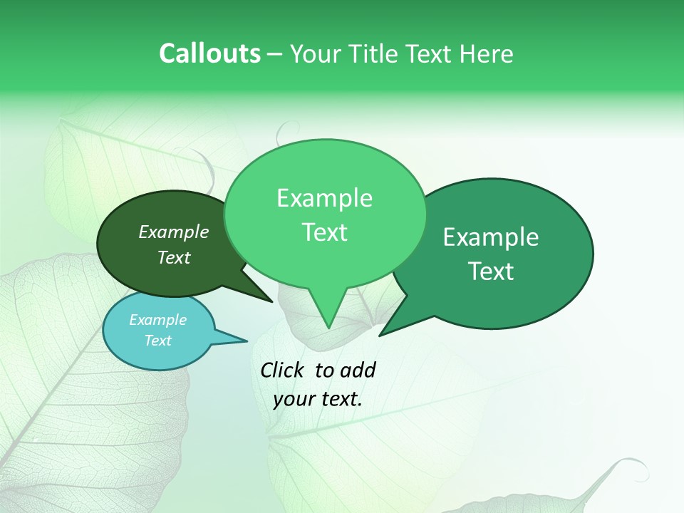 Green Border Design PowerPoint Template
