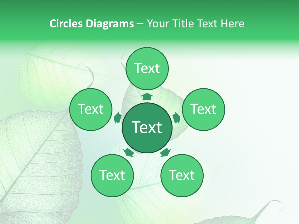 Green Border Design PowerPoint Template