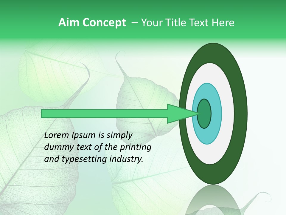 Green Border Design PowerPoint Template