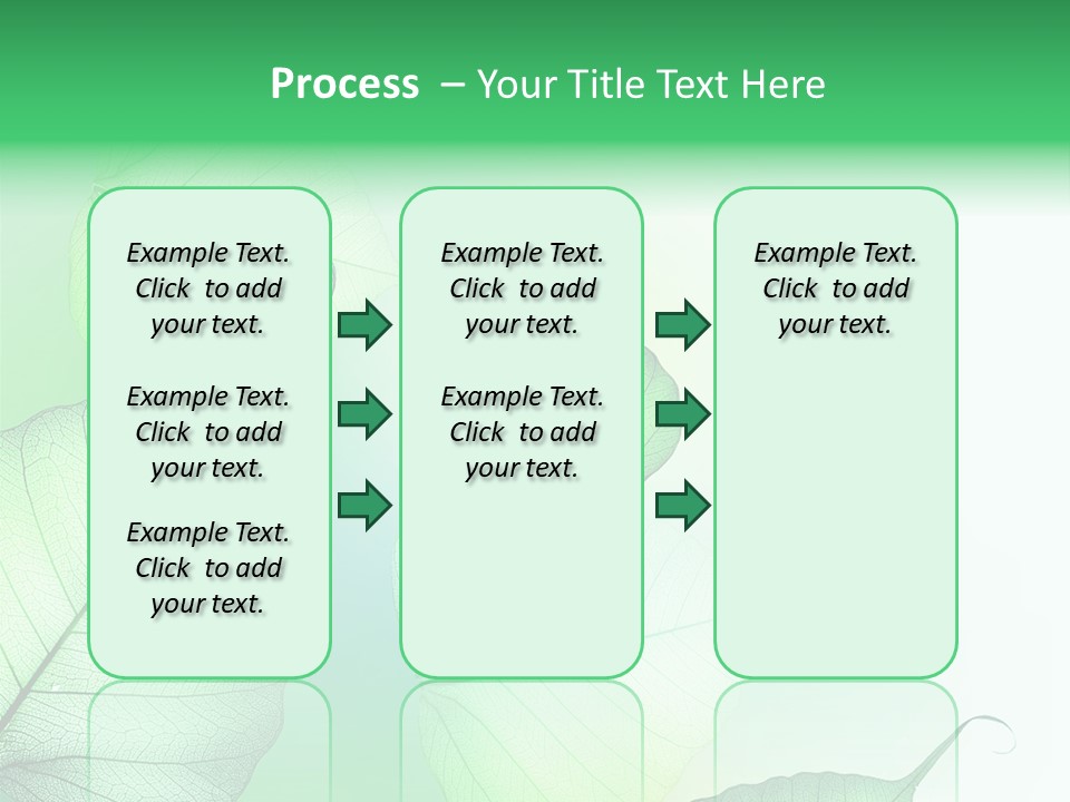 Green Border Design PowerPoint Template