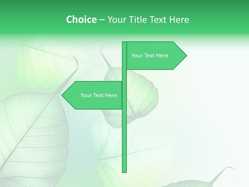 Green Border Design PowerPoint Template