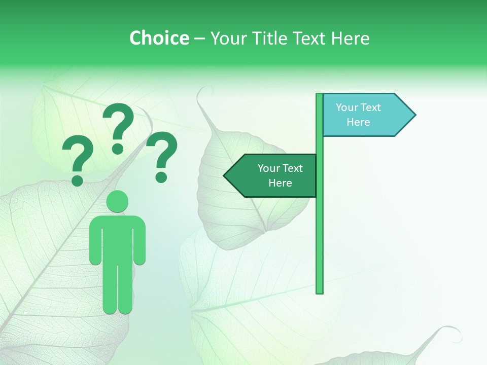Green Border Design PowerPoint Template