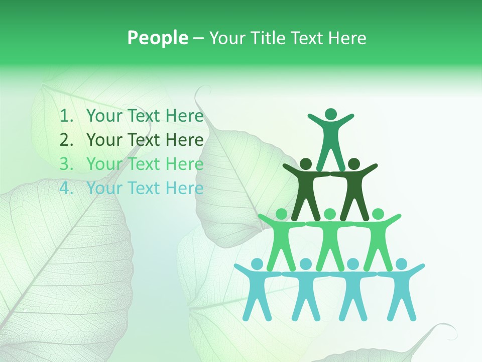 Green Border Design PowerPoint Template