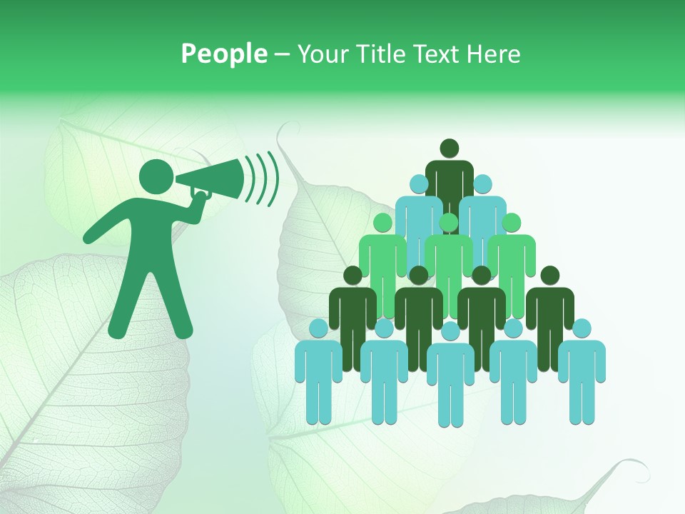 Green Border Design PowerPoint Template