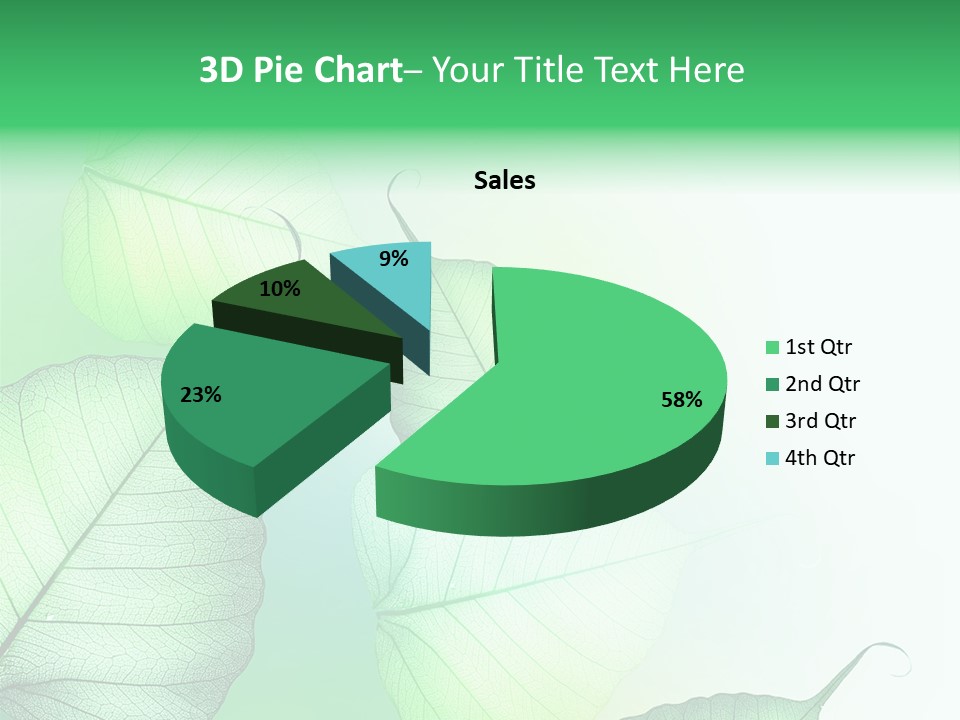 Green Border Design PowerPoint Template