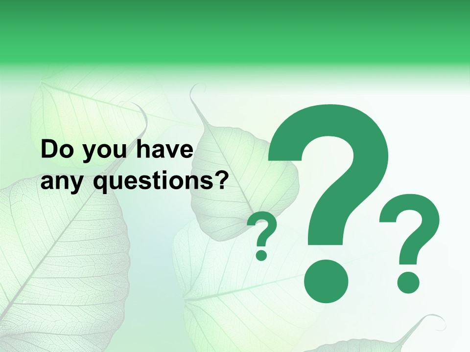 Green Border Design PowerPoint Template