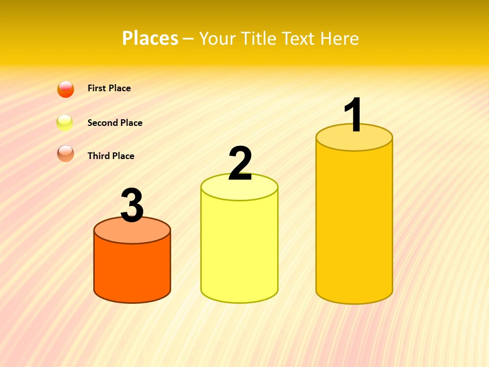 Wallpaper Glow Fractal PowerPoint Template