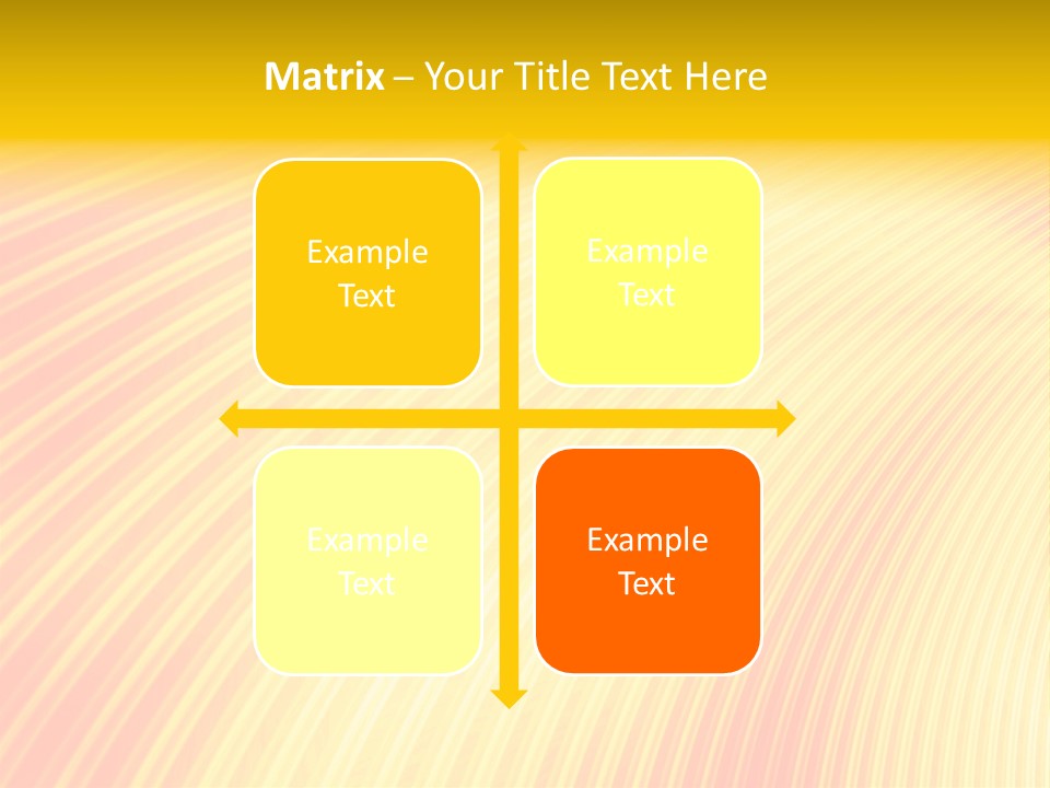 Wallpaper Glow Fractal PowerPoint Template