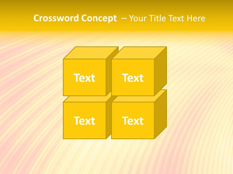 Wallpaper Glow Fractal PowerPoint Template