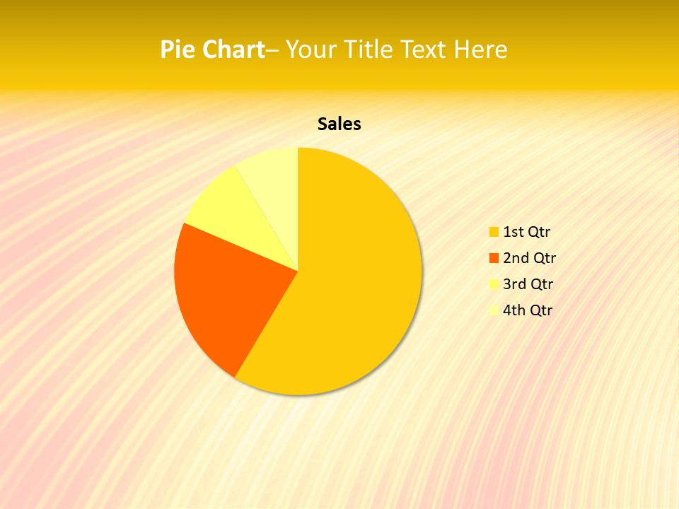Wallpaper Glow Fractal PowerPoint Template