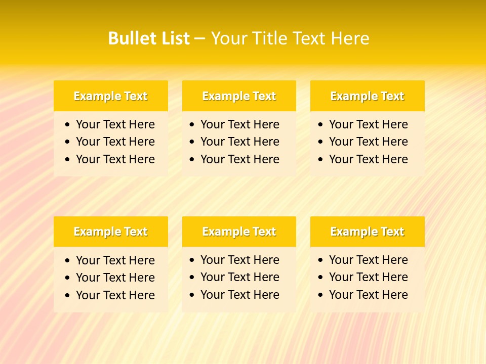 Wallpaper Glow Fractal PowerPoint Template