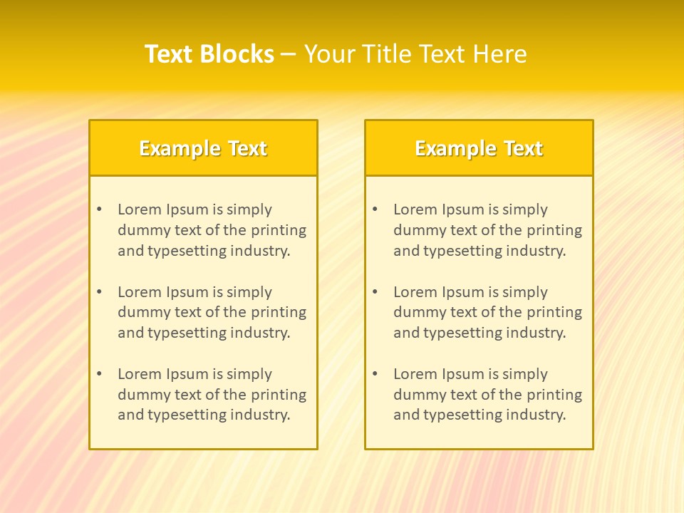 Wallpaper Glow Fractal PowerPoint Template