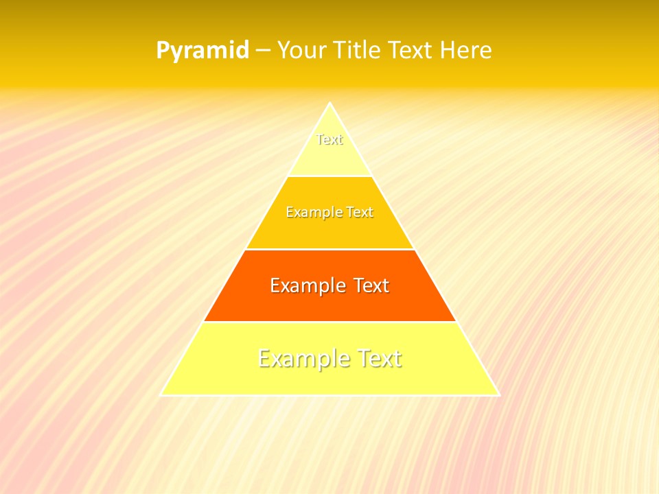 Wallpaper Glow Fractal PowerPoint Template