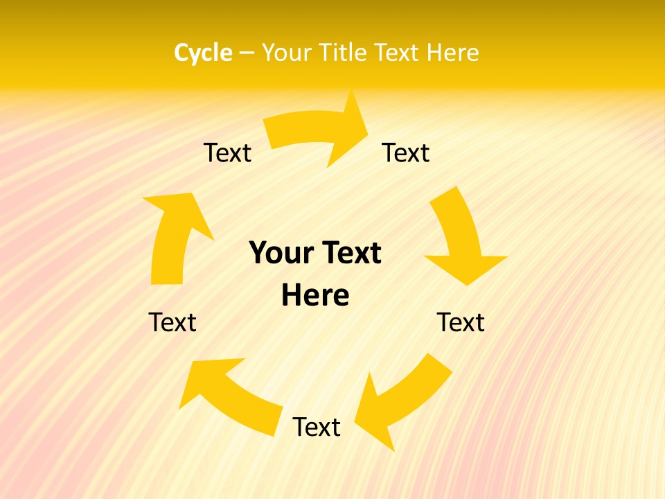 Wallpaper Glow Fractal PowerPoint Template