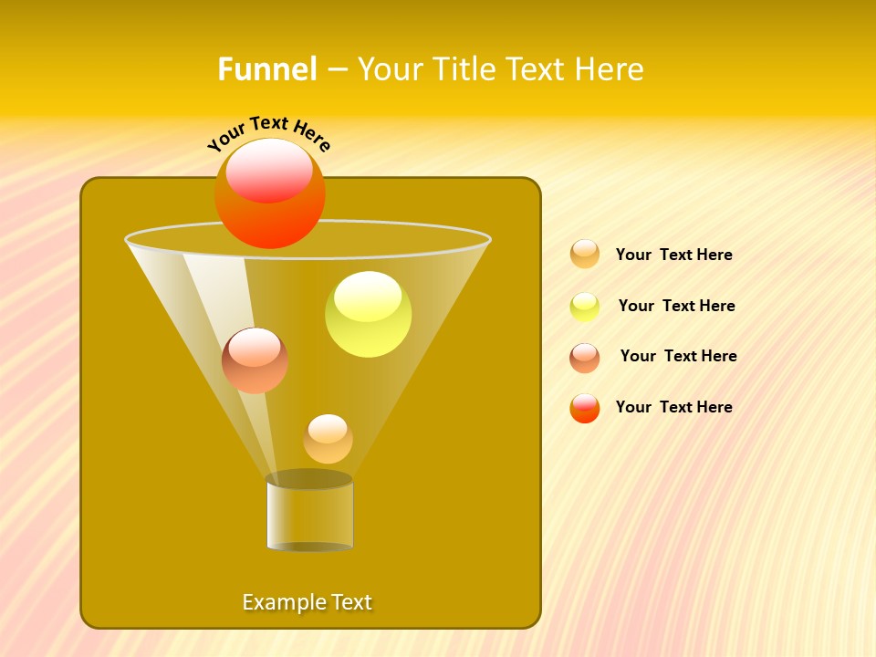 Wallpaper Glow Fractal PowerPoint Template