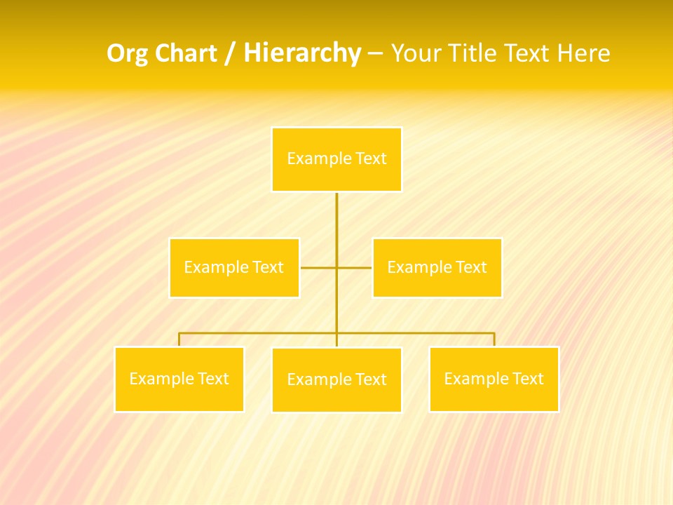 Wallpaper Glow Fractal PowerPoint Template