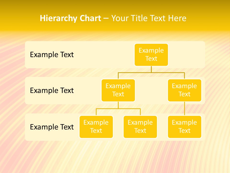 Wallpaper Glow Fractal PowerPoint Template