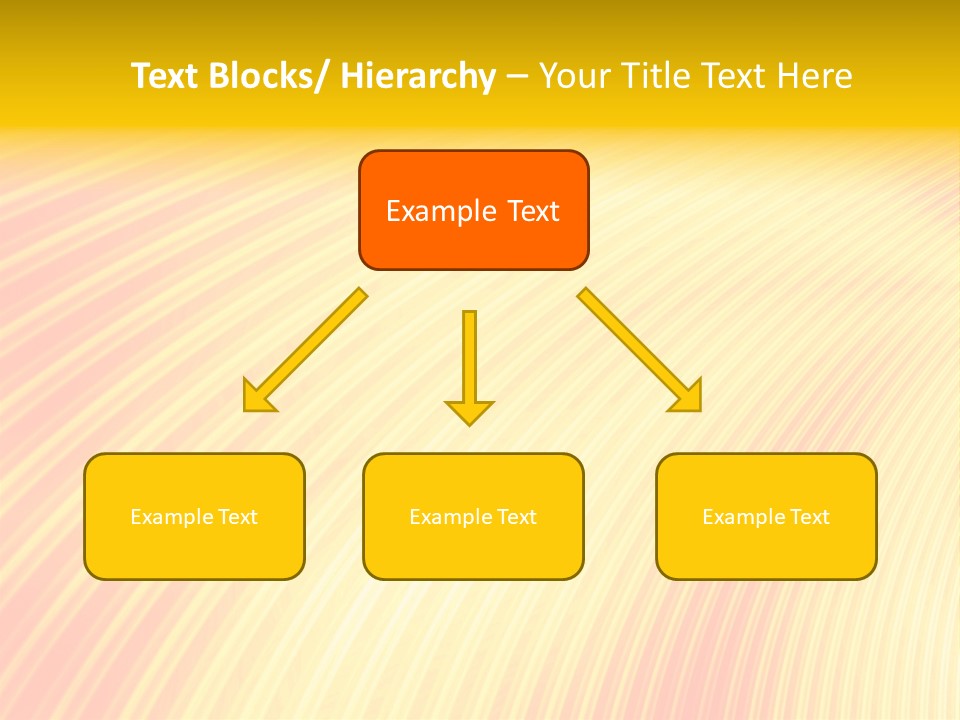 Wallpaper Glow Fractal PowerPoint Template