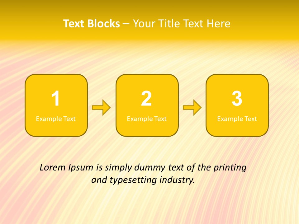 Wallpaper Glow Fractal PowerPoint Template