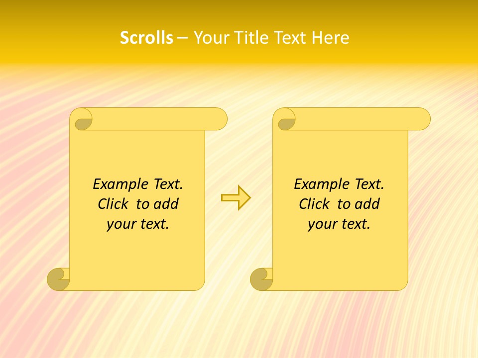 Wallpaper Glow Fractal PowerPoint Template
