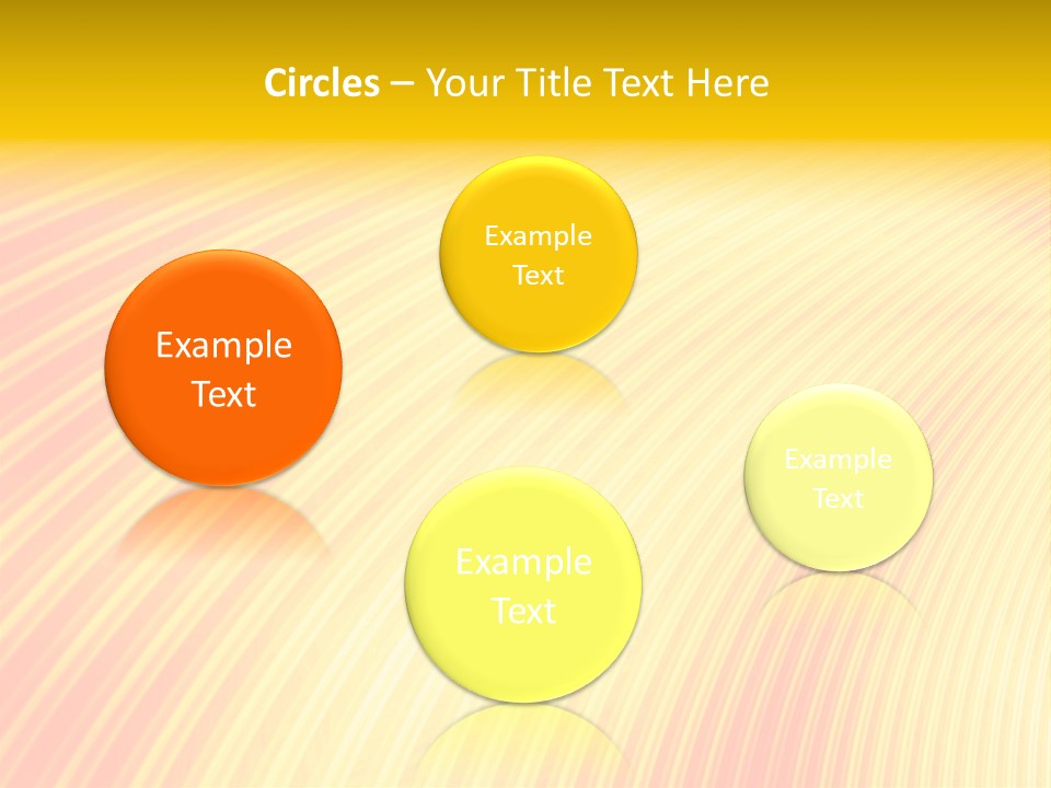 Wallpaper Glow Fractal PowerPoint Template