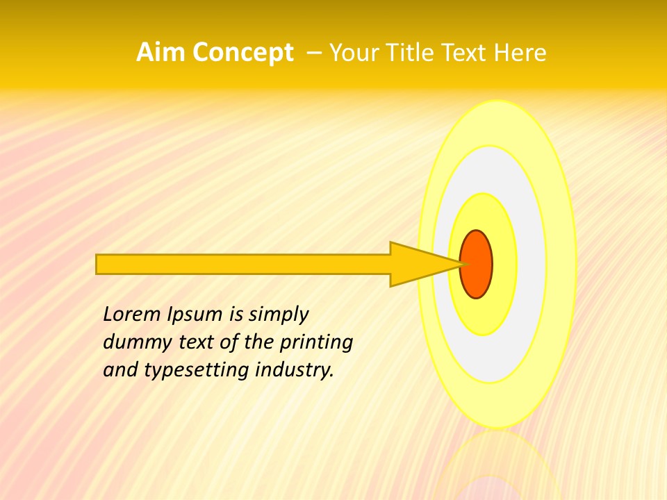 Wallpaper Glow Fractal PowerPoint Template