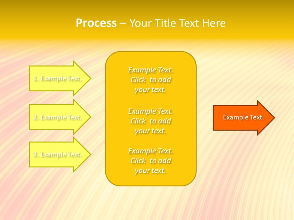 Wallpaper Glow Fractal PowerPoint Template
