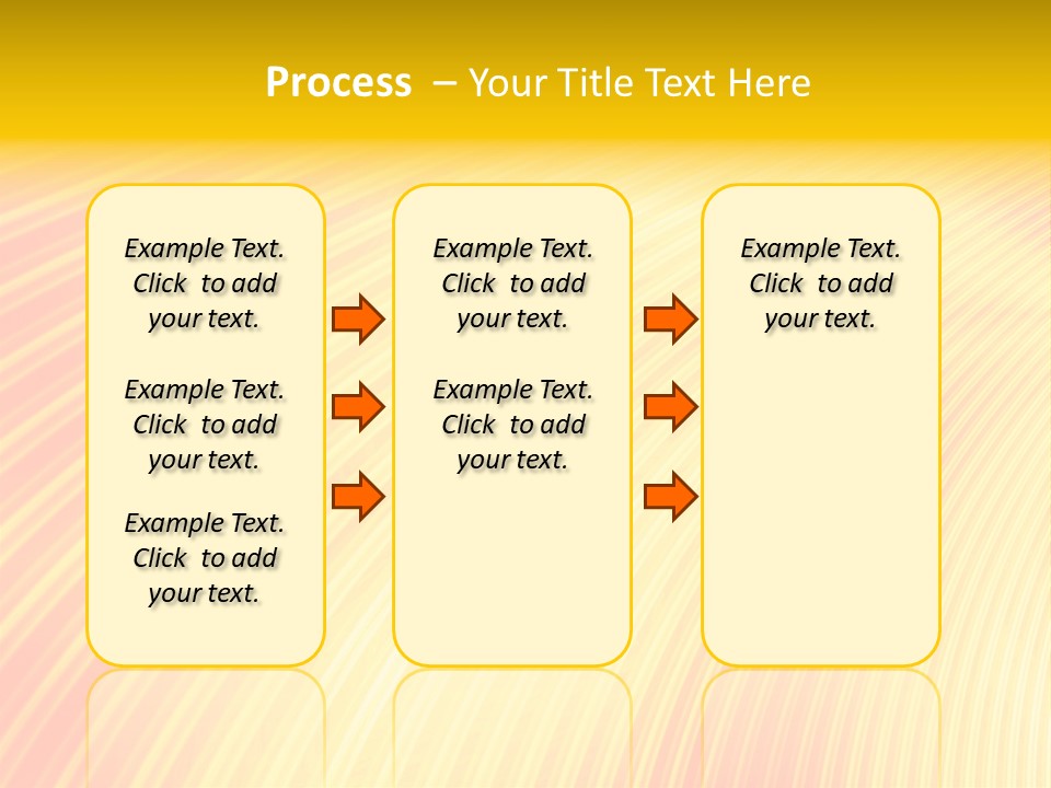Wallpaper Glow Fractal PowerPoint Template