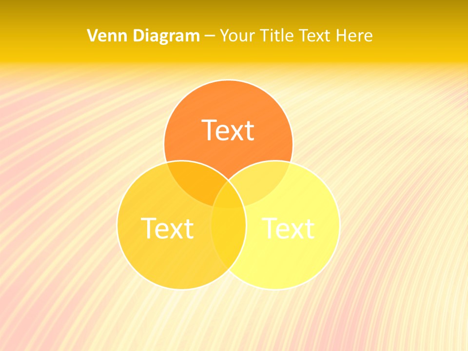 Wallpaper Glow Fractal PowerPoint Template