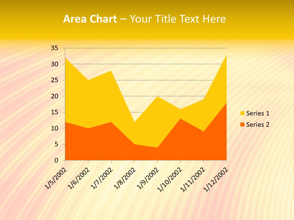 Wallpaper Glow Fractal PowerPoint Template