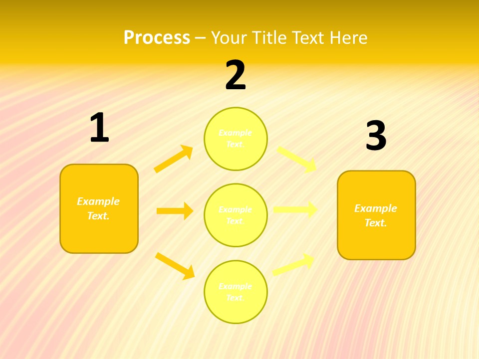 Wallpaper Glow Fractal PowerPoint Template