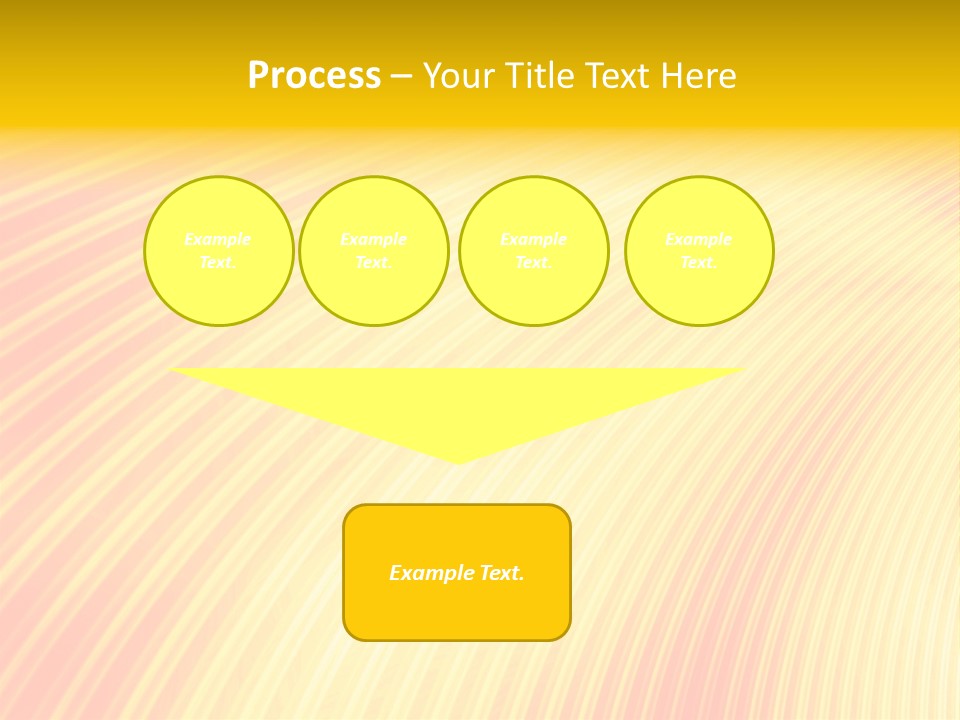 Wallpaper Glow Fractal PowerPoint Template