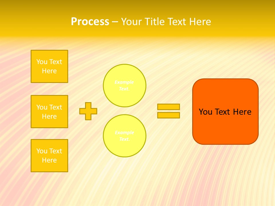 Wallpaper Glow Fractal PowerPoint Template