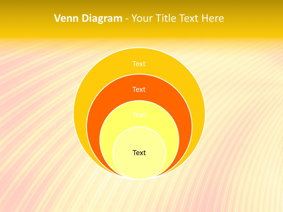 Wallpaper Glow Fractal PowerPoint Template