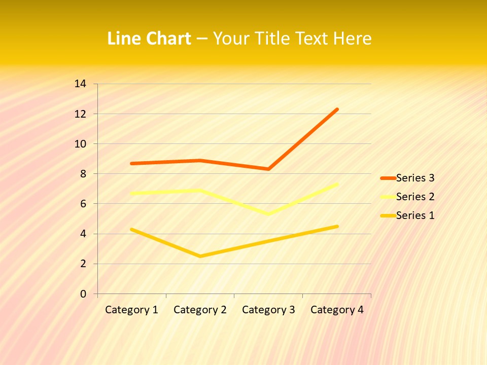 Wallpaper Glow Fractal PowerPoint Template
