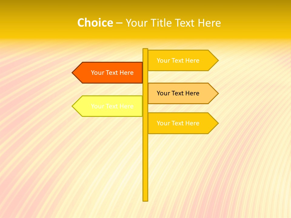 Wallpaper Glow Fractal PowerPoint Template