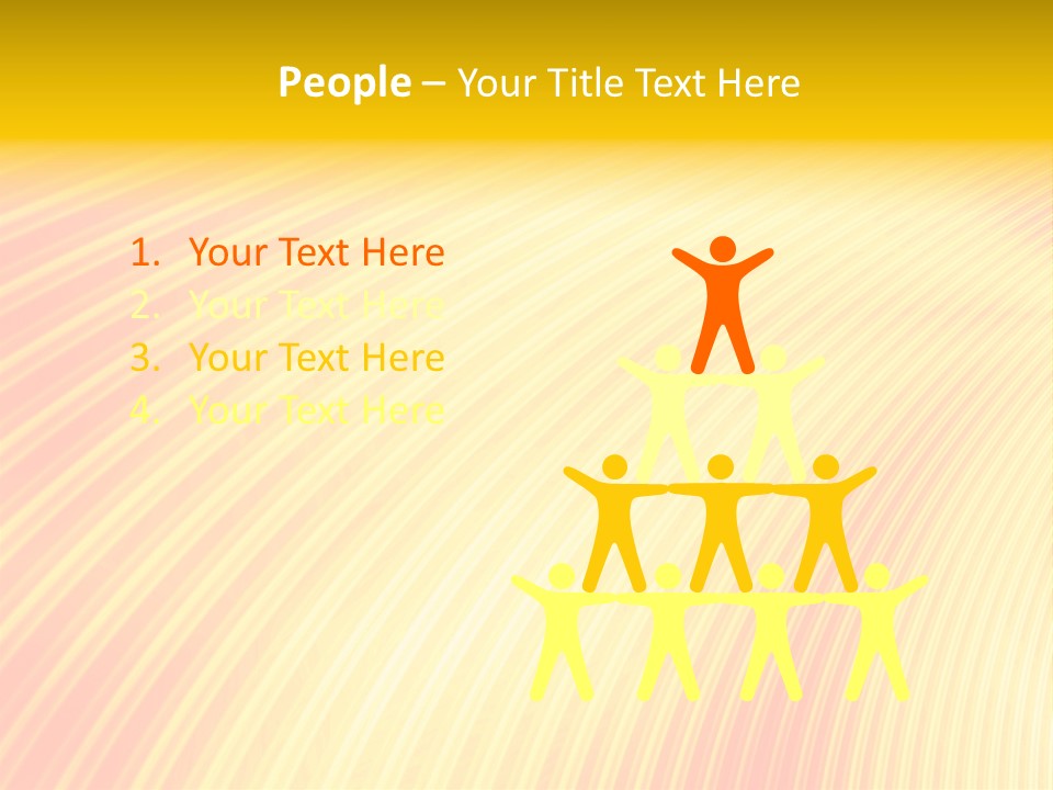 Wallpaper Glow Fractal PowerPoint Template