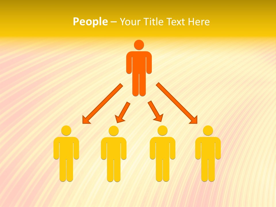 Wallpaper Glow Fractal PowerPoint Template