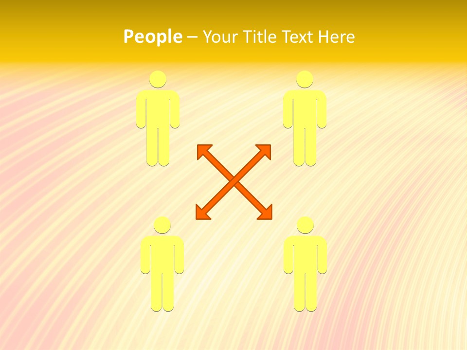 Wallpaper Glow Fractal PowerPoint Template