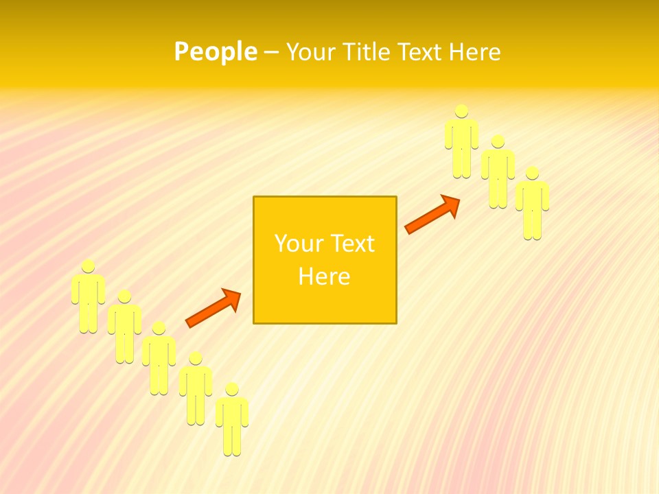 Wallpaper Glow Fractal PowerPoint Template