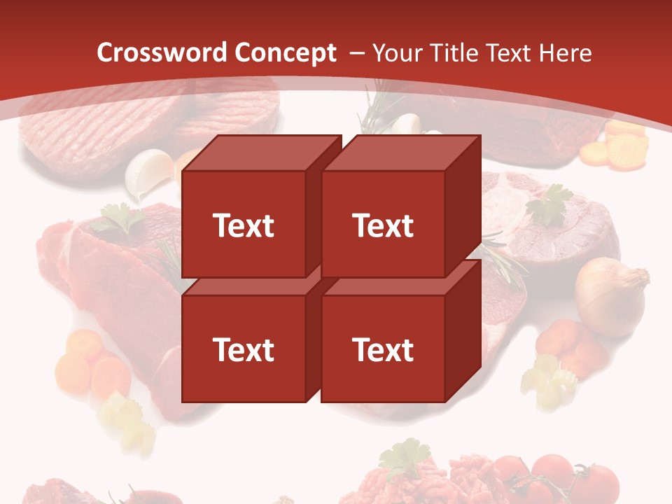 Fresh Meat PowerPoint Template