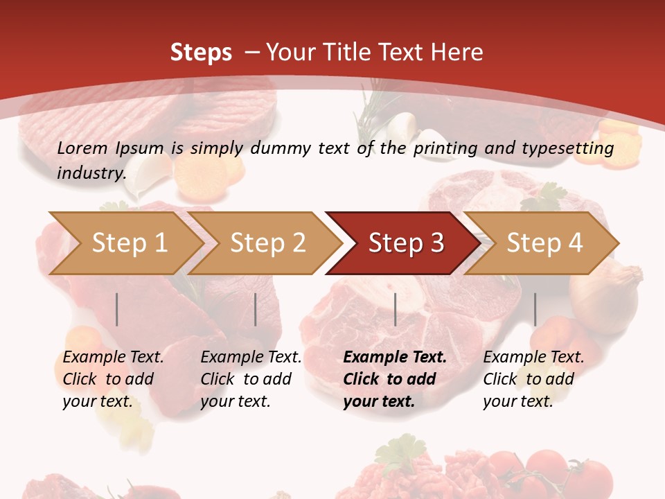 Fresh Meat PowerPoint Template